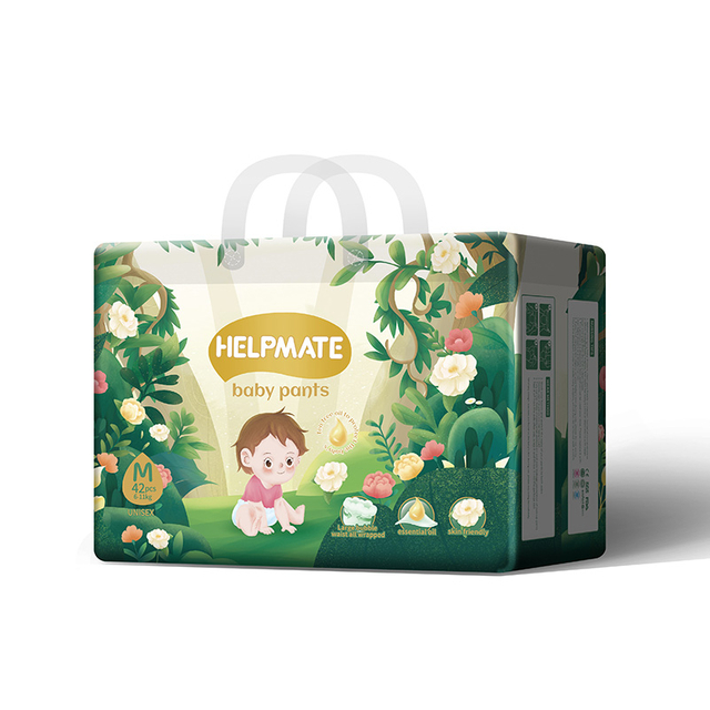 Высококачественные детские штаны размера M, мягкие и впитывающие влагу