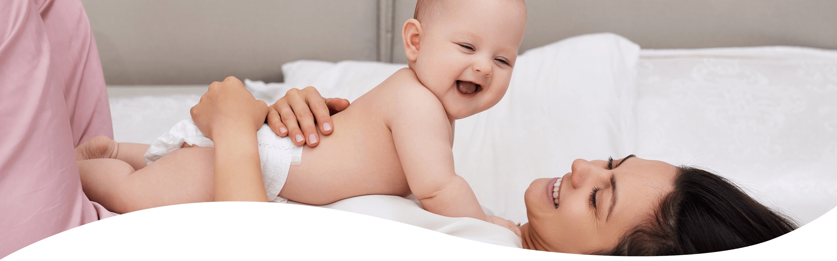 Баннер с услугой «Комфорт» для детских подгузников Helpmate